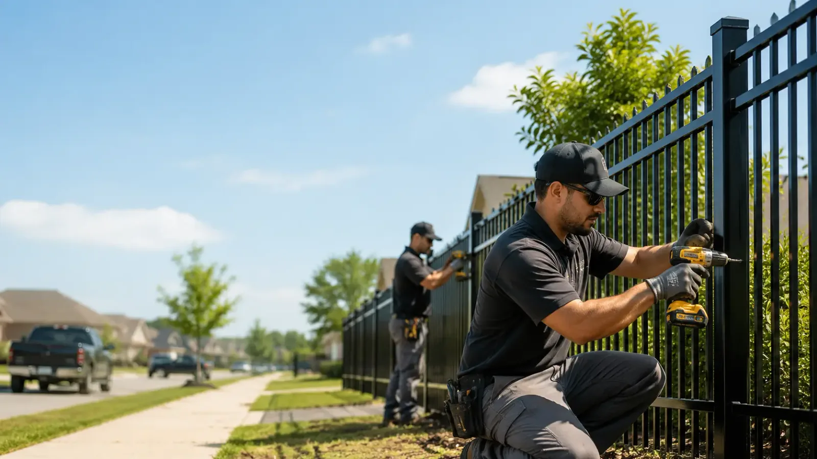Metal Fence Installation in Flora, IN